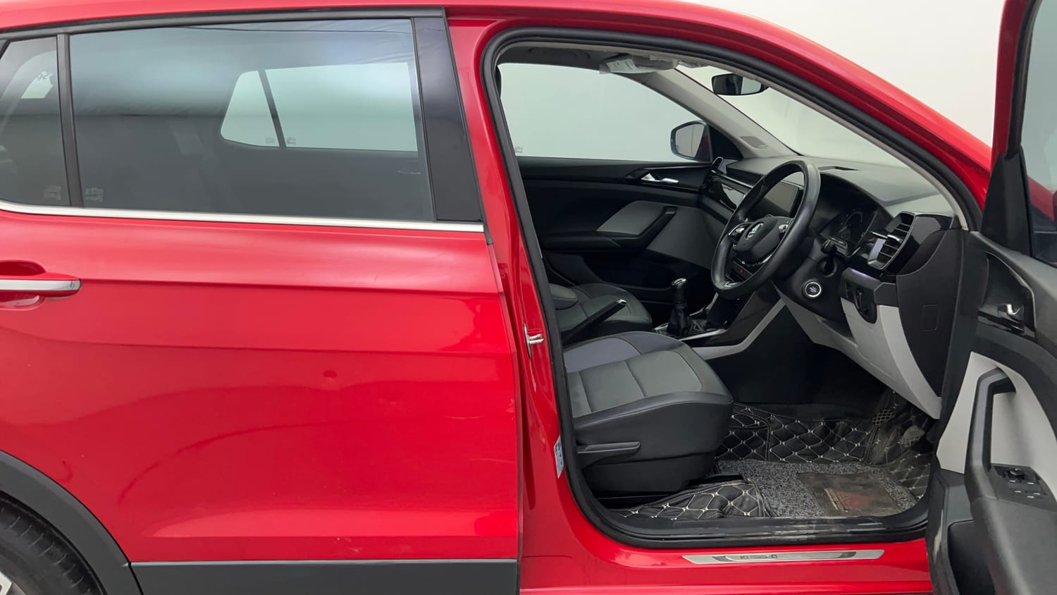 Used 2021 Skoda Kushaq Style 1.0L TSI MT Petrol Manual interior RIGHT SIDE FRONT DOOR CABIN VIEW
