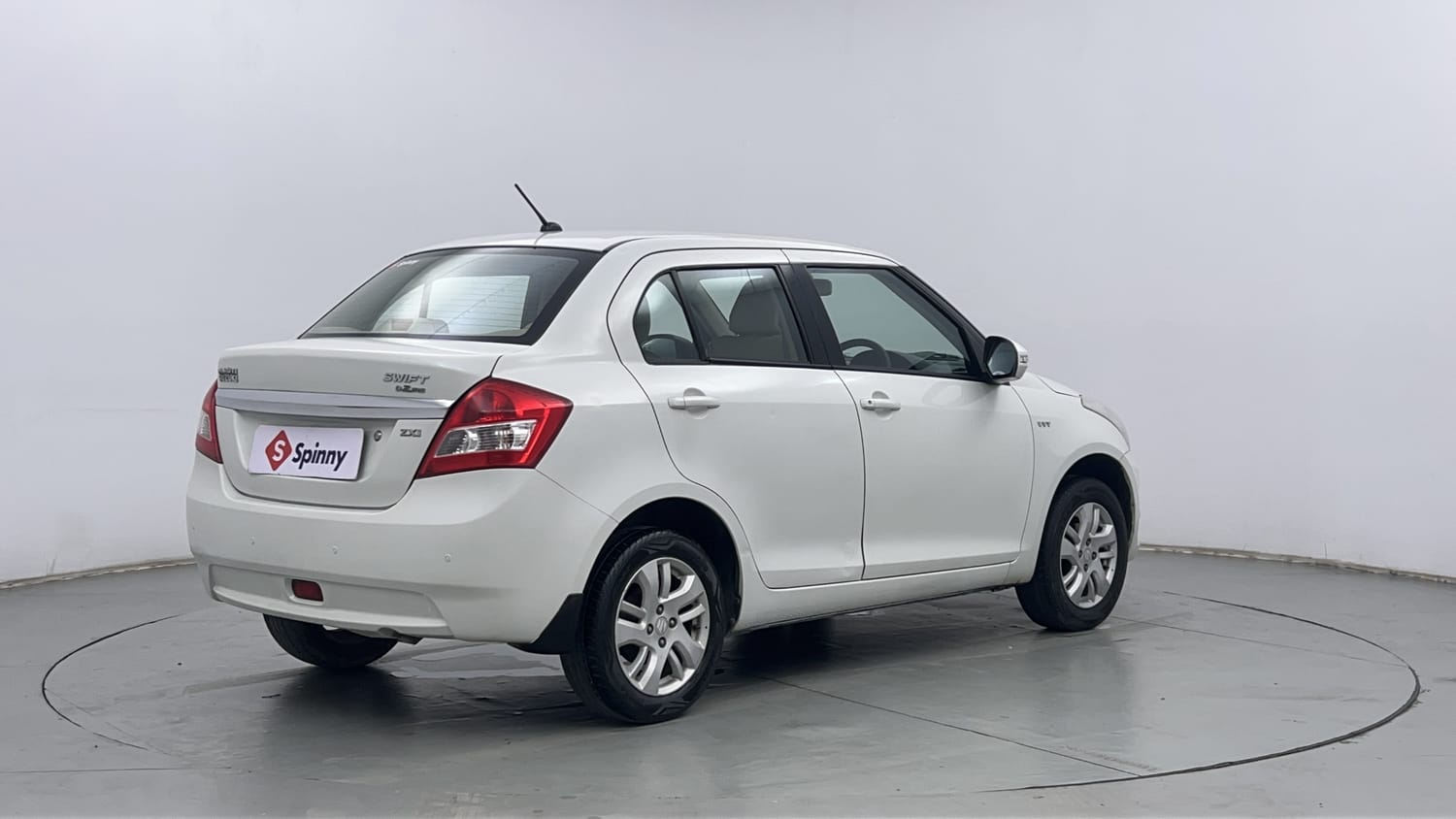 Used 2012 Maruti Suzuki Swift Dzire ZXI Petrol Manual exterior RIGHT REAR CORNER VIEW