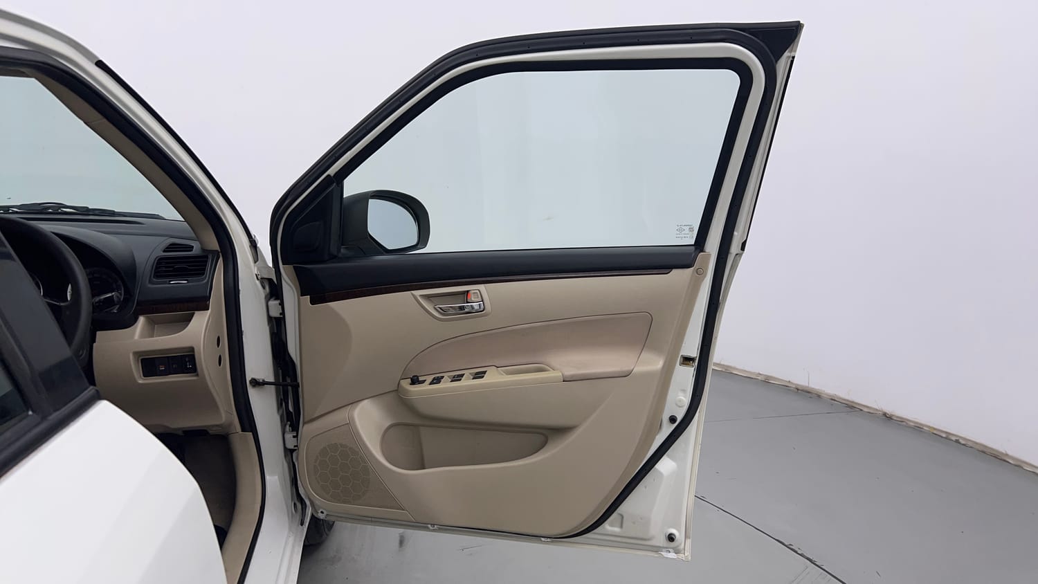 Used 2012 Maruti Suzuki Swift Dzire ZXI Petrol Manual interior RIGHT FRONT DOOR OPEN VIEW