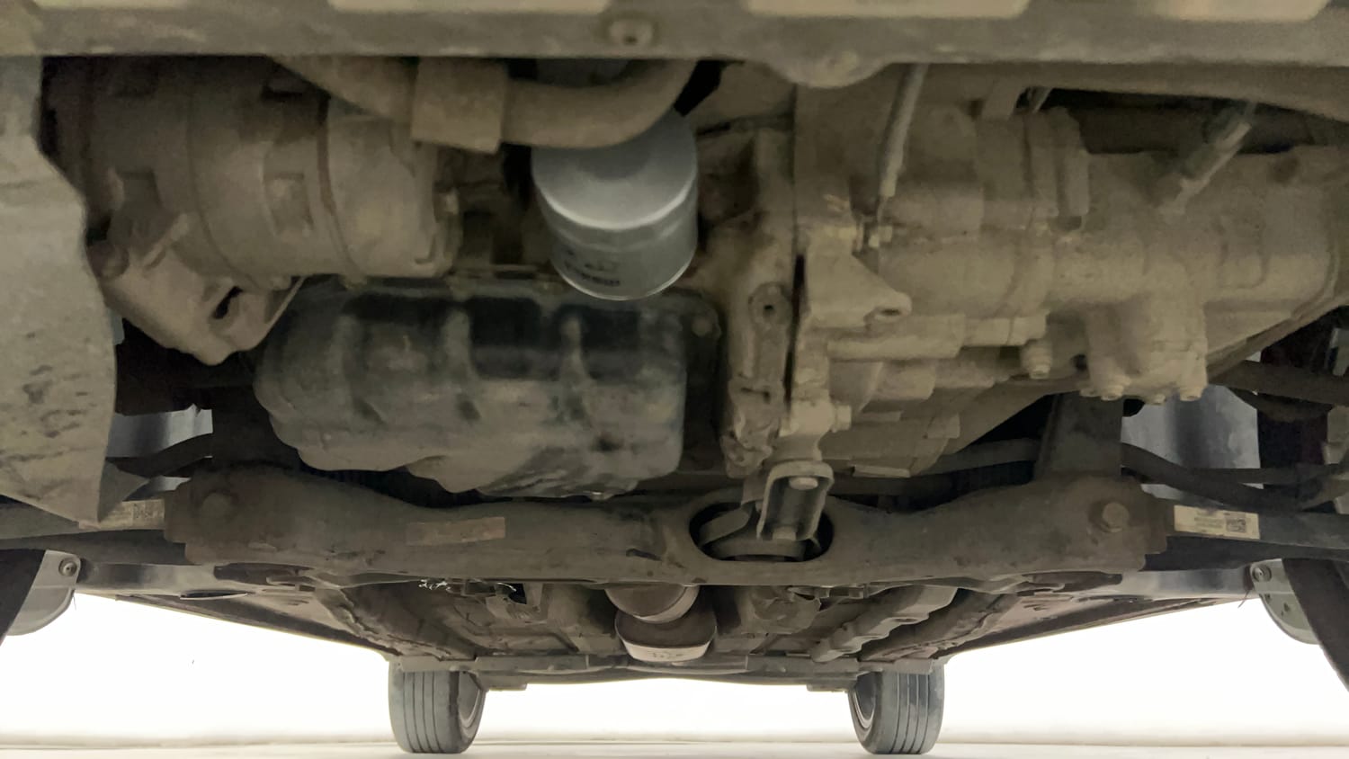 Used 2021 Skoda Kushaq Style 1.0L TSI MT Petrol Manual extra FRONT LEFT UNDERBODY VIEW