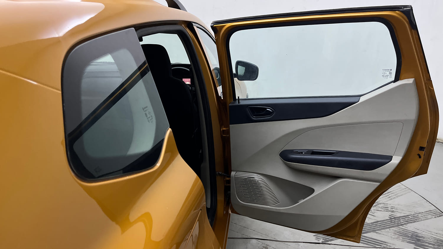 Used 2022 Renault Triber RXL Petrol Manual interior RIGHT REAR DOOR OPEN VIEW
