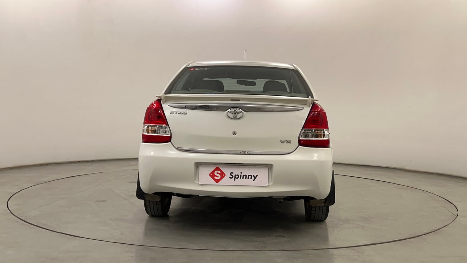Used 2015 Toyota Etios VX Petrol Manual exterior BACK VIEW