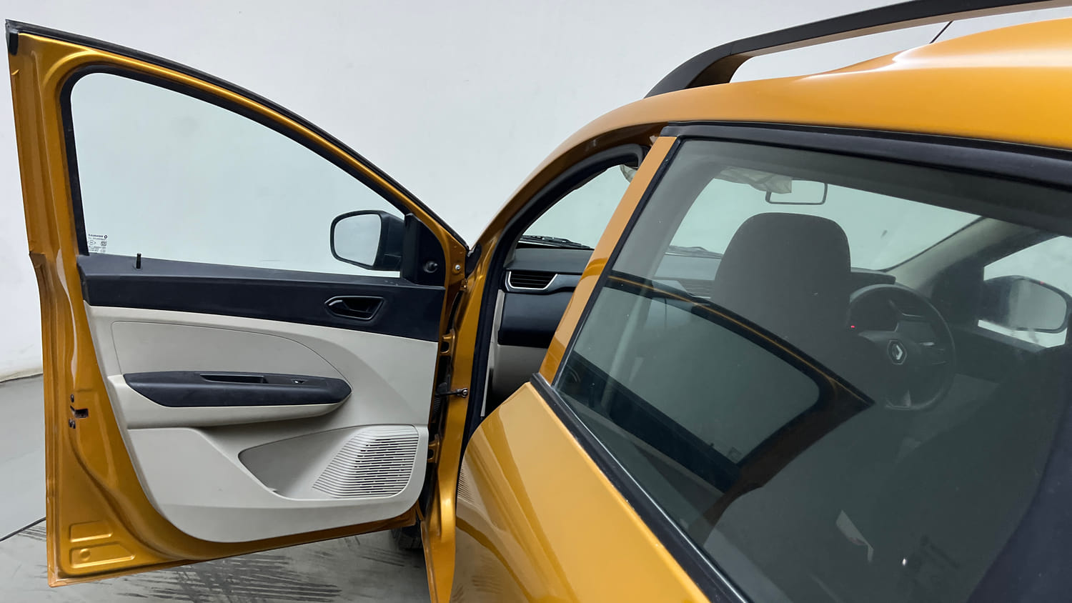 Used 2022 Renault Triber RXL Petrol Manual interior LEFT FRONT DOOR OPEN VIEW