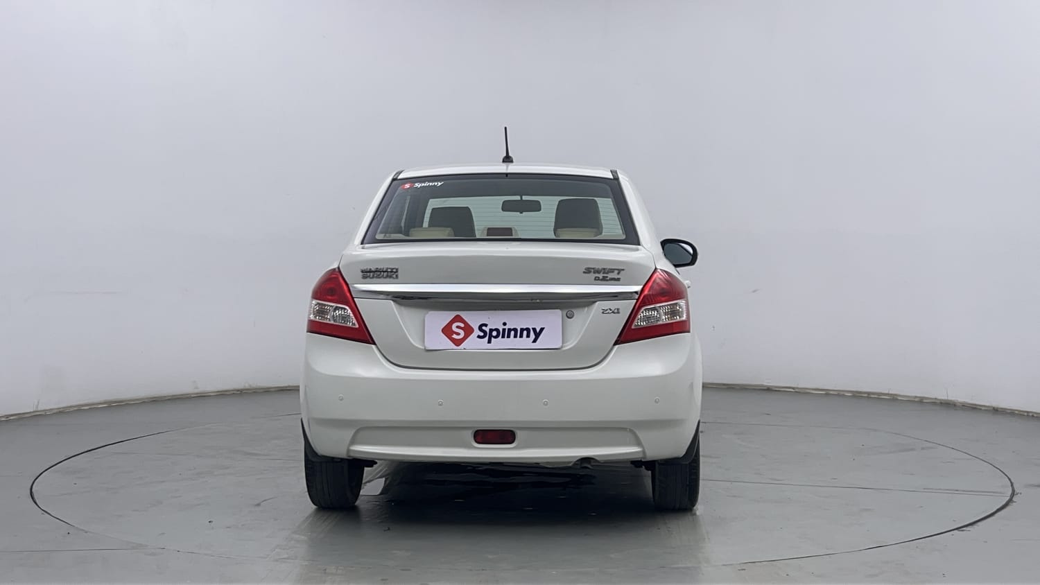 Used 2012 Maruti Suzuki Swift Dzire ZXI Petrol Manual exterior BACK VIEW