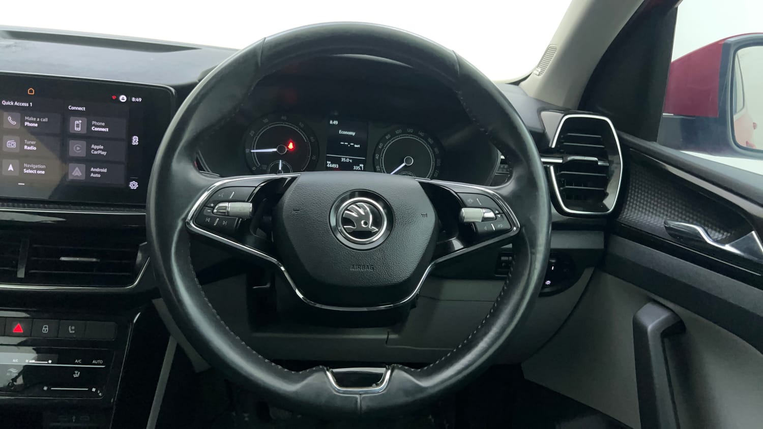 Used 2021 Skoda Kushaq Style 1.0L TSI MT Petrol Manual interior STEERING VIEW
