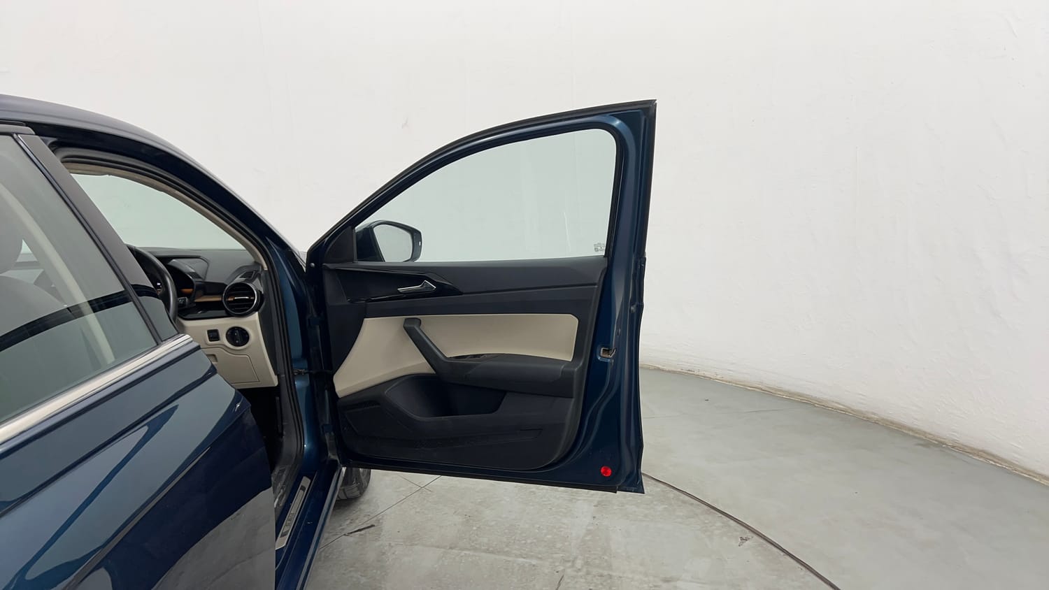 Used 2025 Skoda Slavia Style 1.0L TSI MT Petrol Manual interior RIGHT FRONT DOOR OPEN VIEW