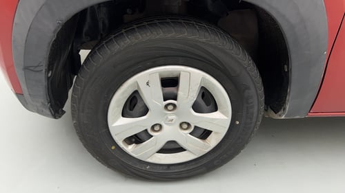 Used 2017 Renault Kwid 1.0 RXT Petrol Manual tyres LEFT FRONT TYRE RIM VIEW