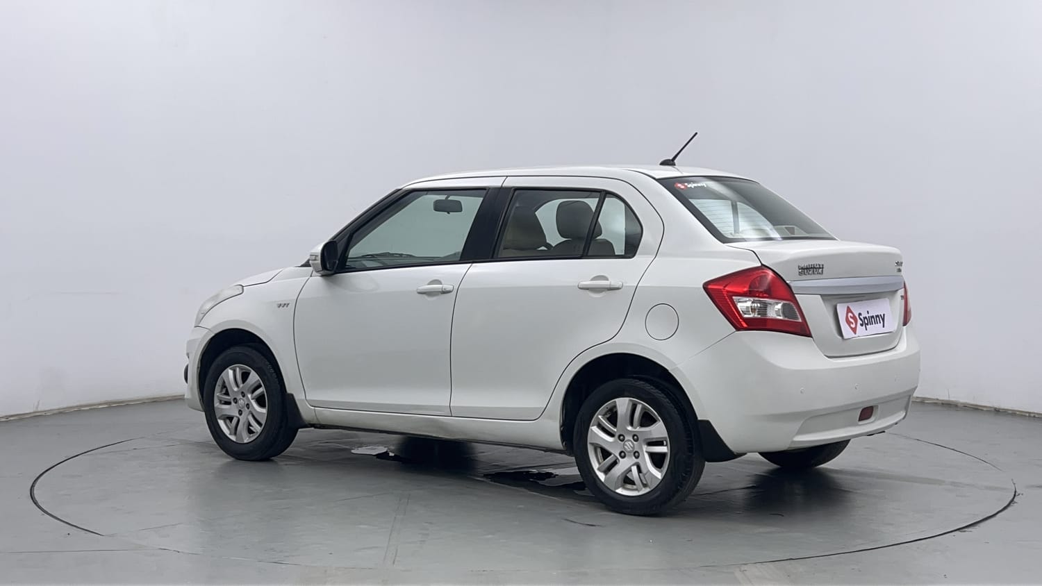 Used 2012 Maruti Suzuki Swift Dzire ZXI Petrol Manual exterior LEFT REAR CORNER VIEW