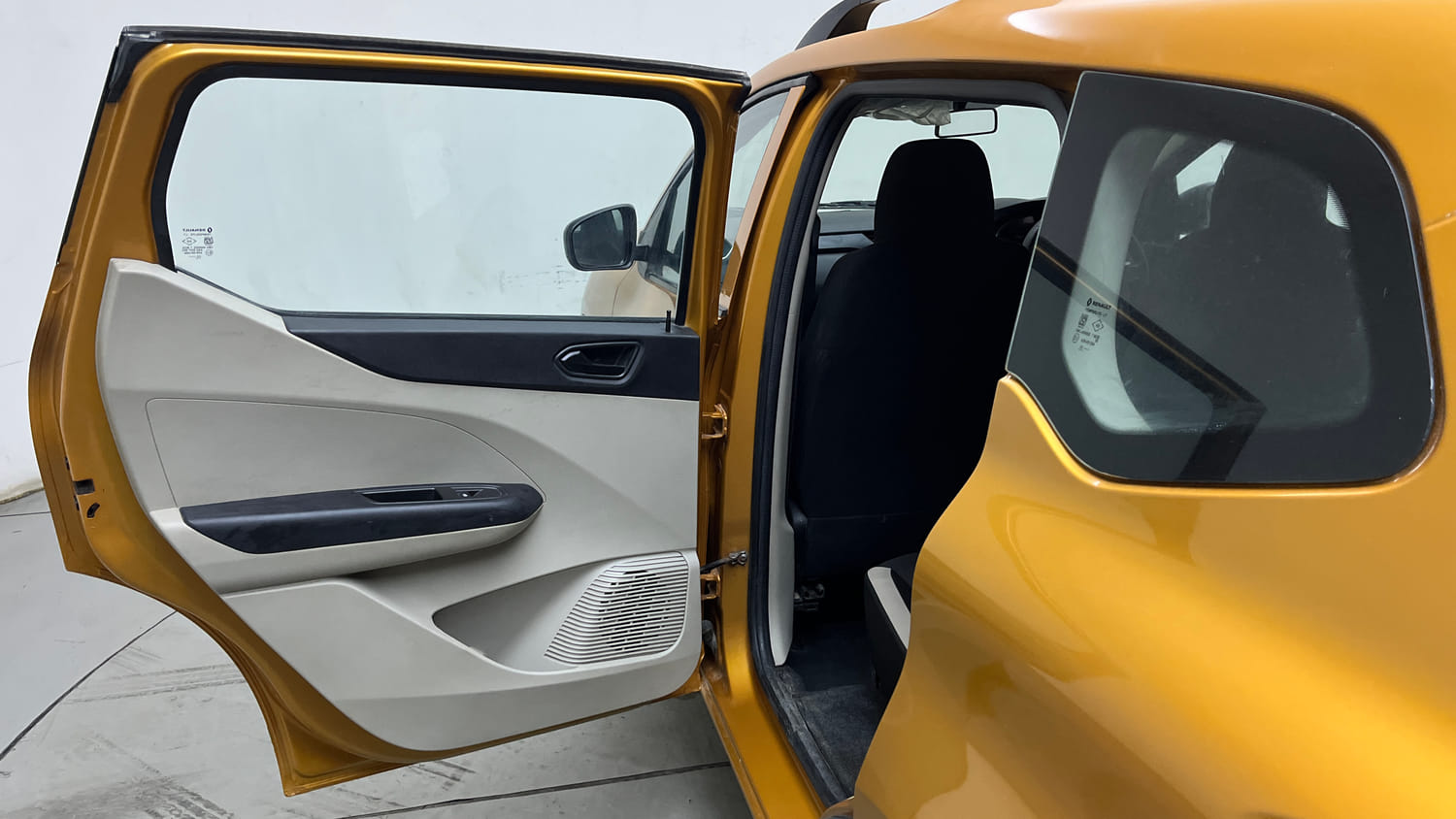 Used 2022 Renault Triber RXL Petrol Manual interior LEFT REAR DOOR OPEN VIEW