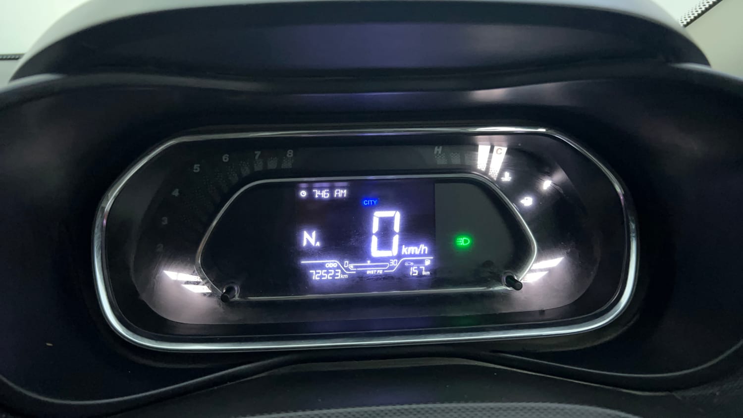 Used 2022 Tata Nexon XZA Plus Diesel Diesel Automatic interior CLUSTERMETER VIEW