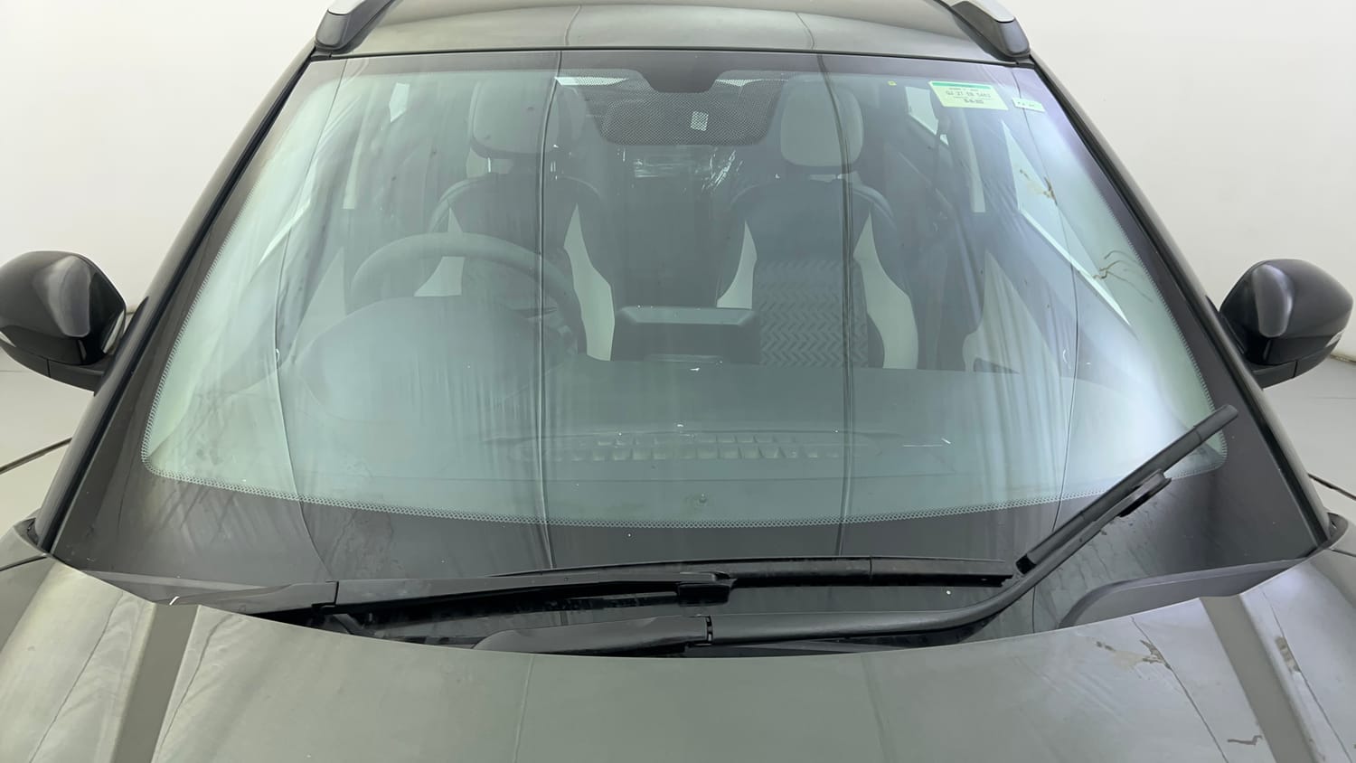Used 2022 Tata Nexon XZA Plus Diesel Diesel Automatic exterior FRONT WINDSHIELD VIEW