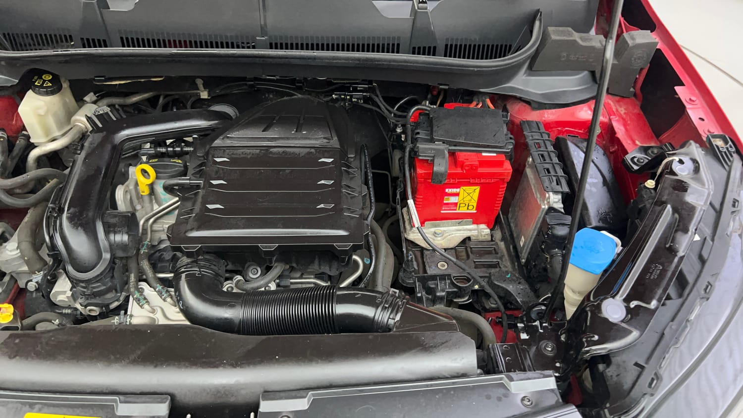 Used 2021 Skoda Kushaq Style 1.0L TSI MT Petrol Manual engine ENGINE LEFT SIDE VIEW