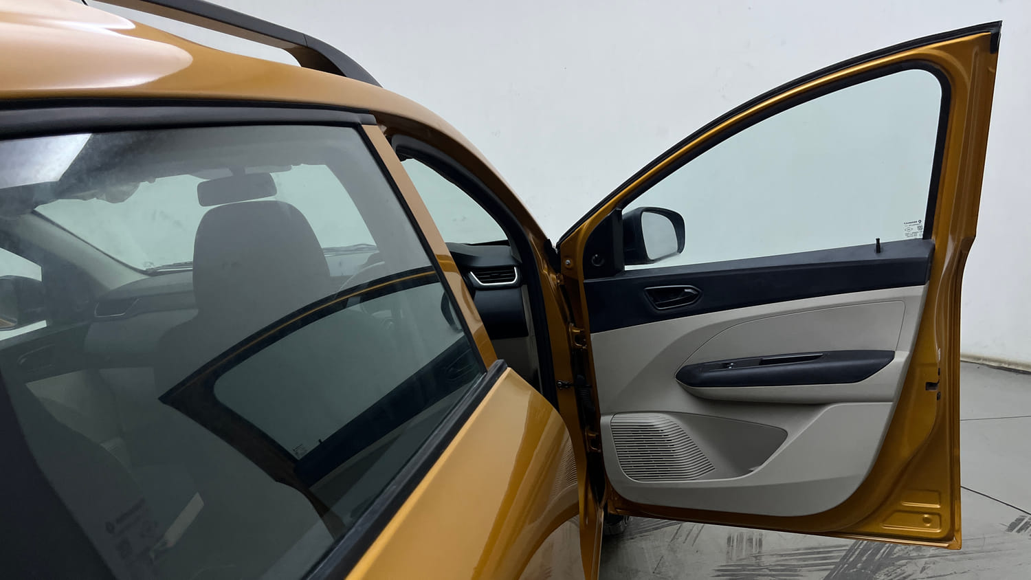 Used 2022 Renault Triber RXL Petrol Manual interior RIGHT FRONT DOOR OPEN VIEW