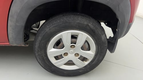 Used 2017 Renault Kwid 1.0 RXT Petrol Manual tyres LEFT REAR TYRE RIM VIEW