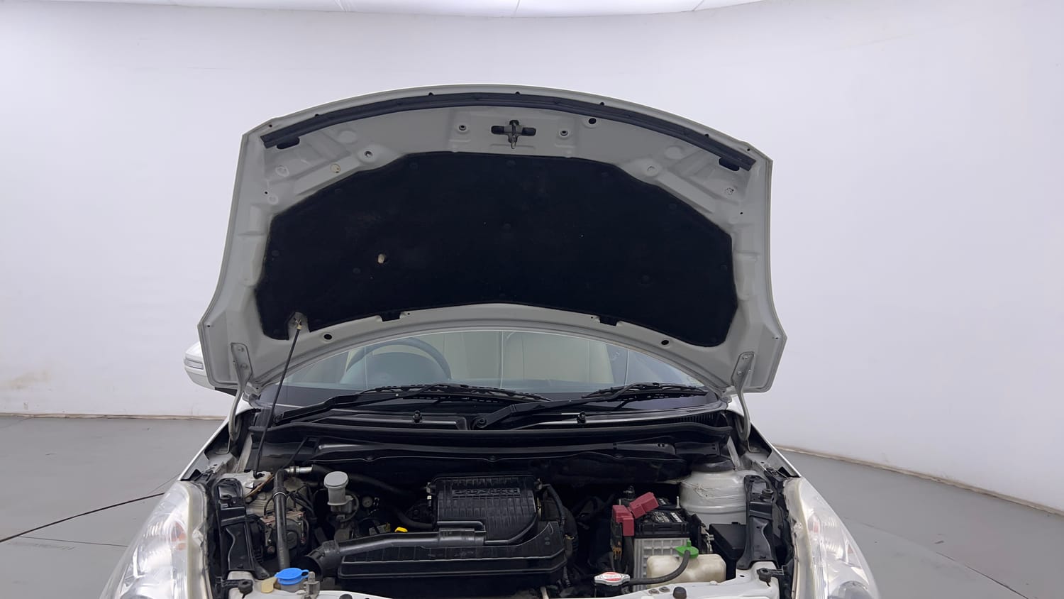 Used 2012 Maruti Suzuki Swift Dzire ZXI Petrol Manual engine ENGINE & BONNET OPEN FRONT VIEW