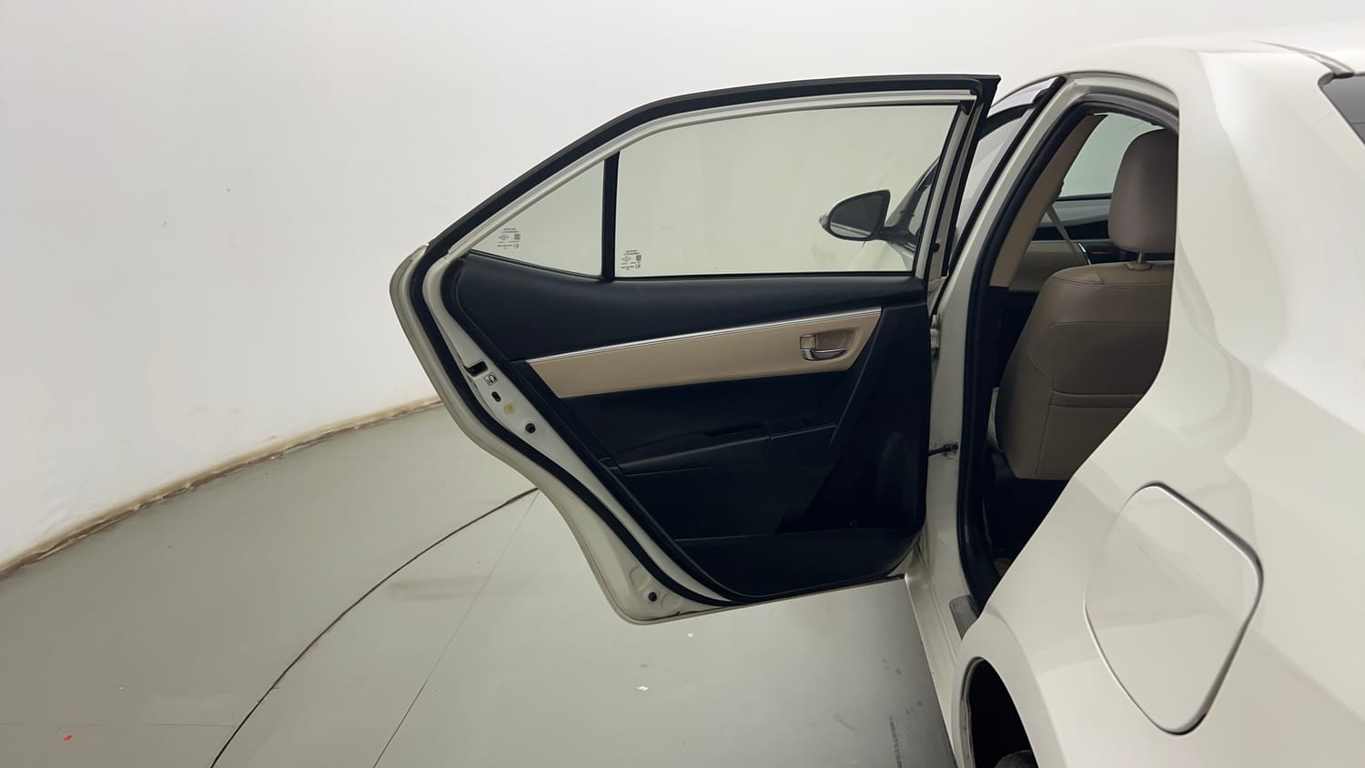 Used 2017 Toyota Corolla Altis G Petrol Petrol Manual interior LEFT REAR DOOR OPEN VIEW