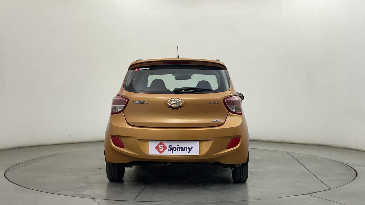 Used 2016 Hyundai Grand i10 Asta 1.2 Kappa VTVT (O) Petrol Manual exterior BACK VIEW