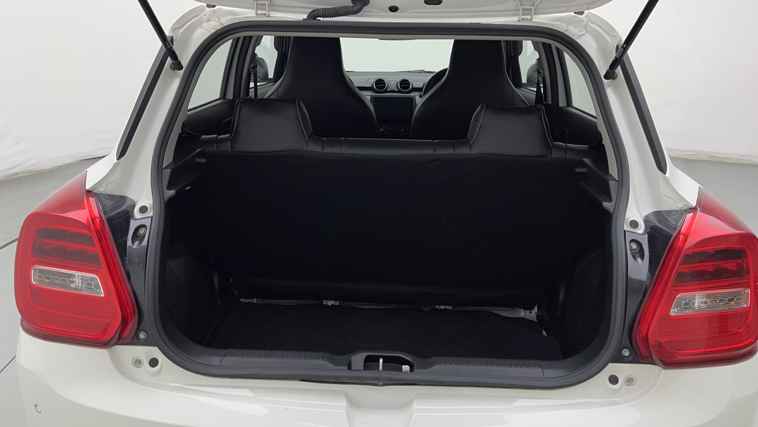 Used 2023 Maruti Suzuki Swift LXi Petrol Manual interior DICKY INSIDE VIEW