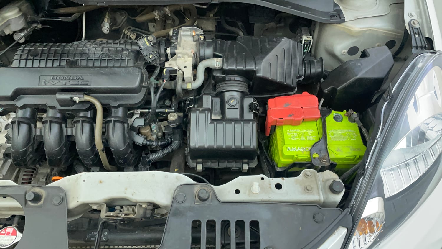 Used 2016 Honda Amaze 1.2 S i-VTEC Petrol Manual engine ENGINE LEFT SIDE VIEW