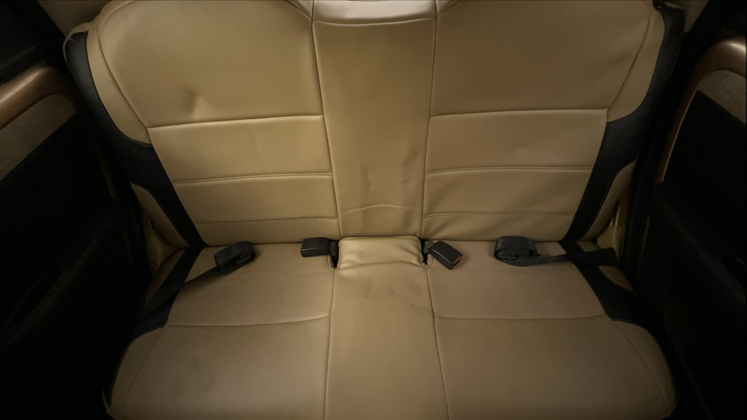 Used 2014 Tata Nano Twist XT Petrol Manual interior REAR SEAT CONDITION VIEW