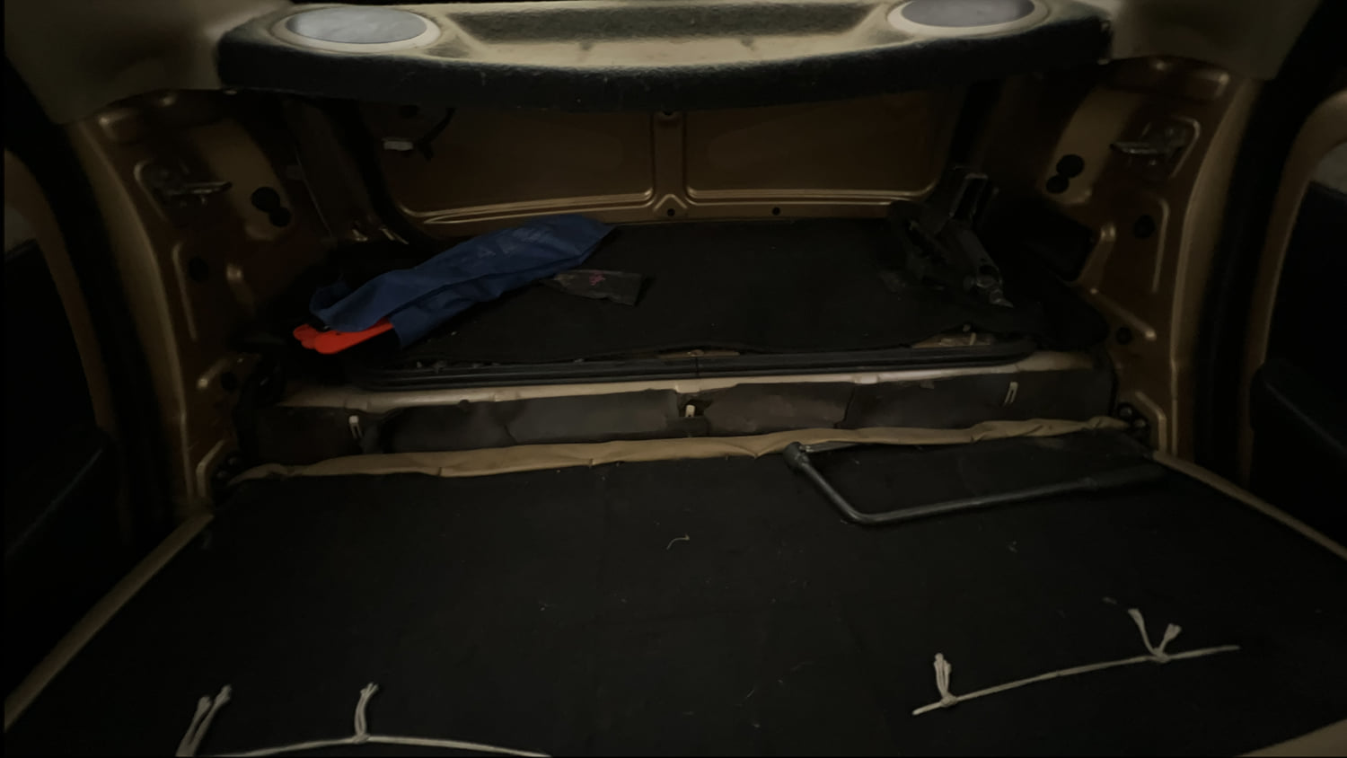 Used 2014 Tata Nano Twist XT Petrol Manual interior DICKY INSIDE VIEW