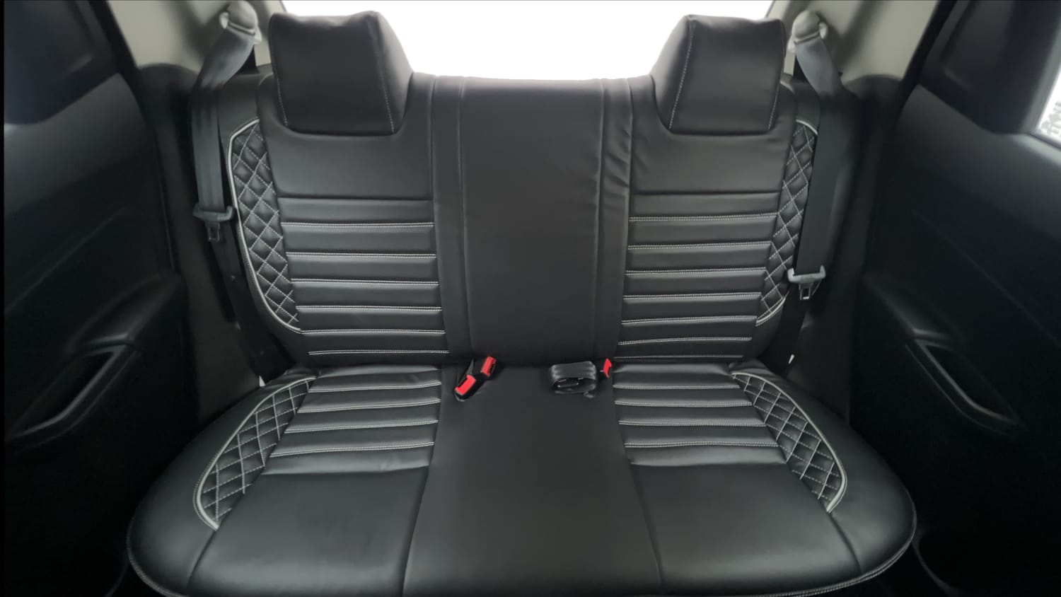 Used 2023 Maruti Suzuki Swift LXi Petrol Manual interior REAR SEAT CONDITION VIEW