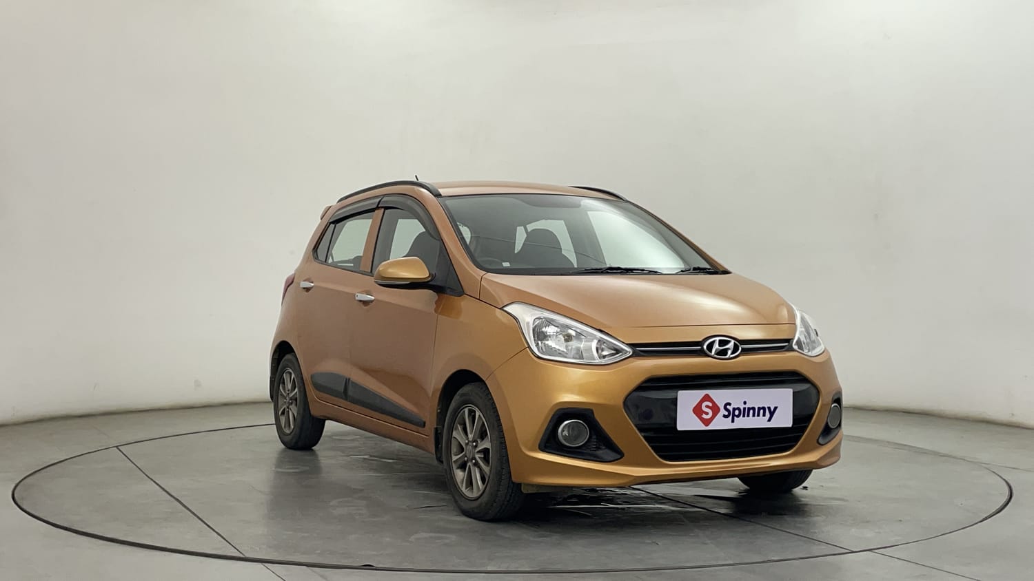 Used 2016 Hyundai Grand i10 Asta 1.2 Kappa VTVT (O) Petrol Manual exterior RIGHT FRONT CORNER VIEW