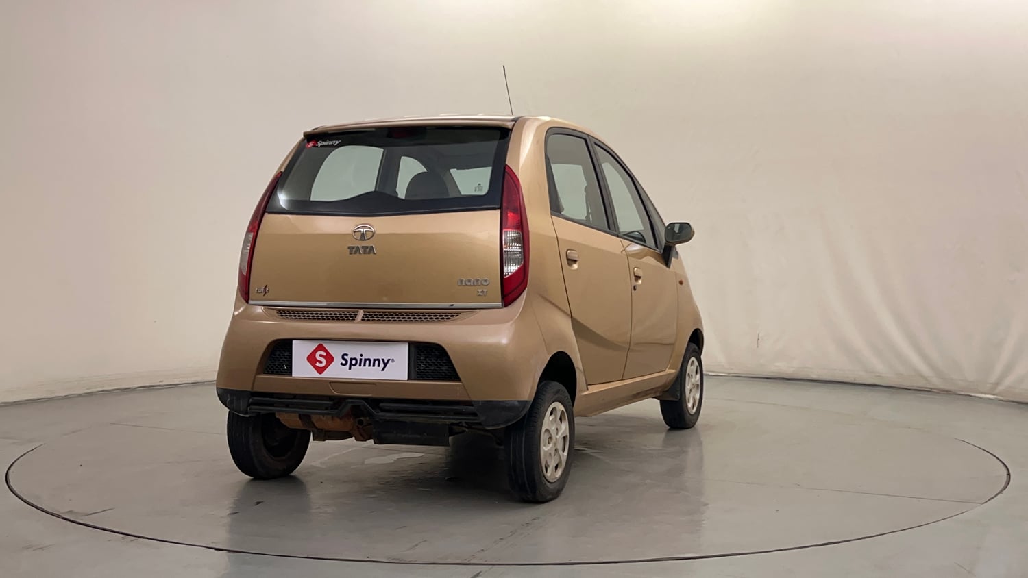 Used 2014 Tata Nano Twist XT Petrol Manual exterior RIGHT REAR CORNER VIEW