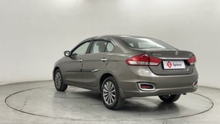 Used 2021 Maruti Suzuki Ciaz Alpha 1.5 Petrol Manual exterior LEFT REAR CORNER VIEW