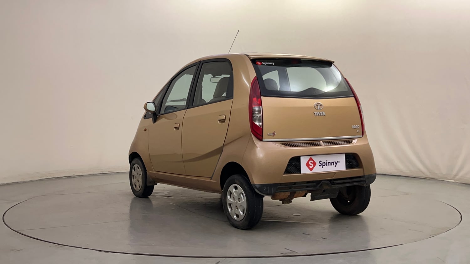 Used 2014 Tata Nano Twist XT Petrol Manual exterior LEFT REAR CORNER VIEW