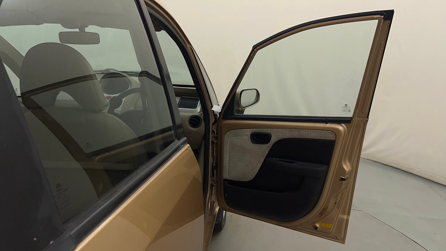 Used 2014 Tata Nano Twist XT Petrol Manual interior RIGHT FRONT DOOR OPEN VIEW