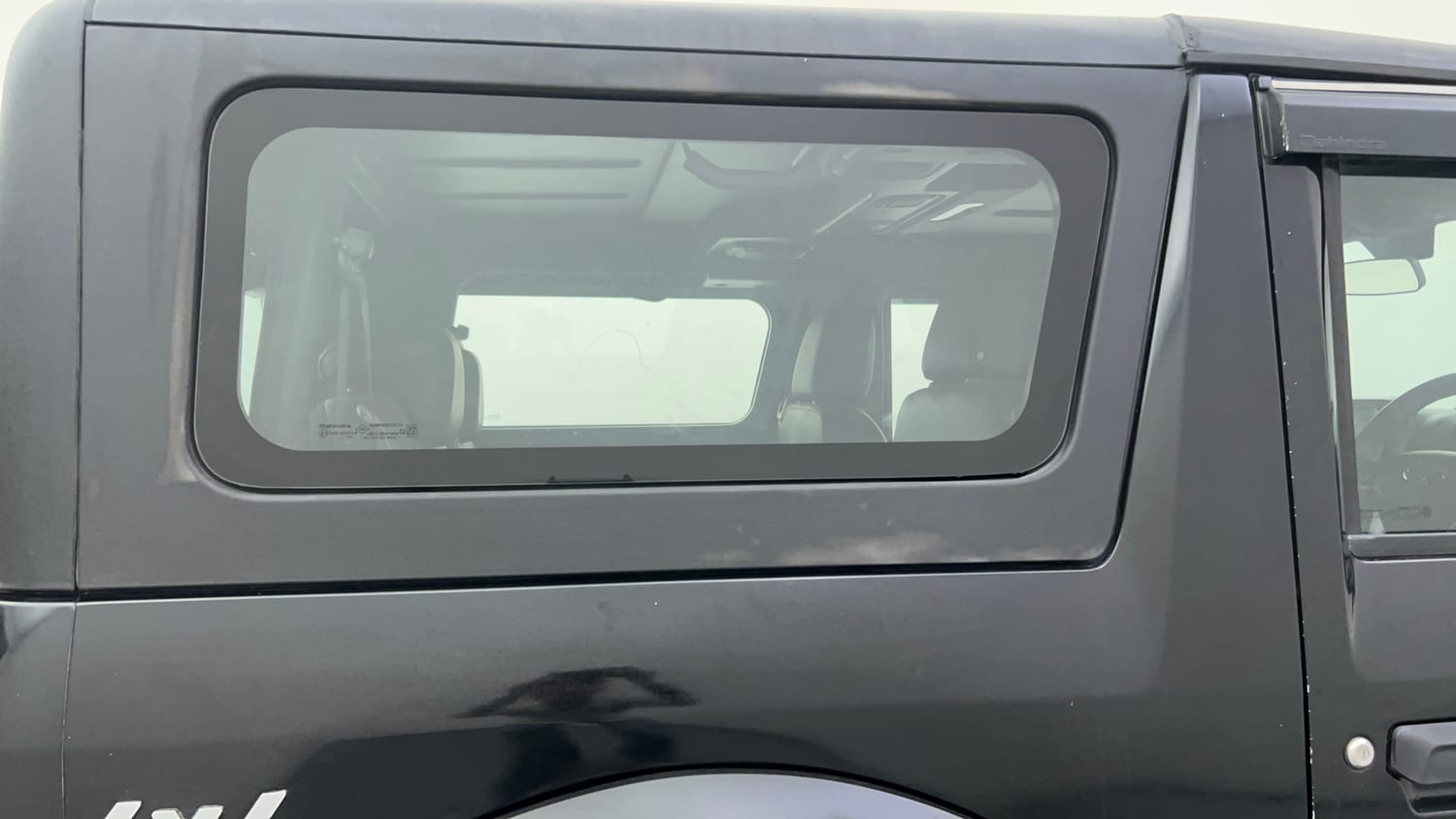 Used 2021 mahindra Thar LX Hard Top Diesel AT 4WD Diesel Automatic interior RIGHT REAR DOOR OPEN VIEW