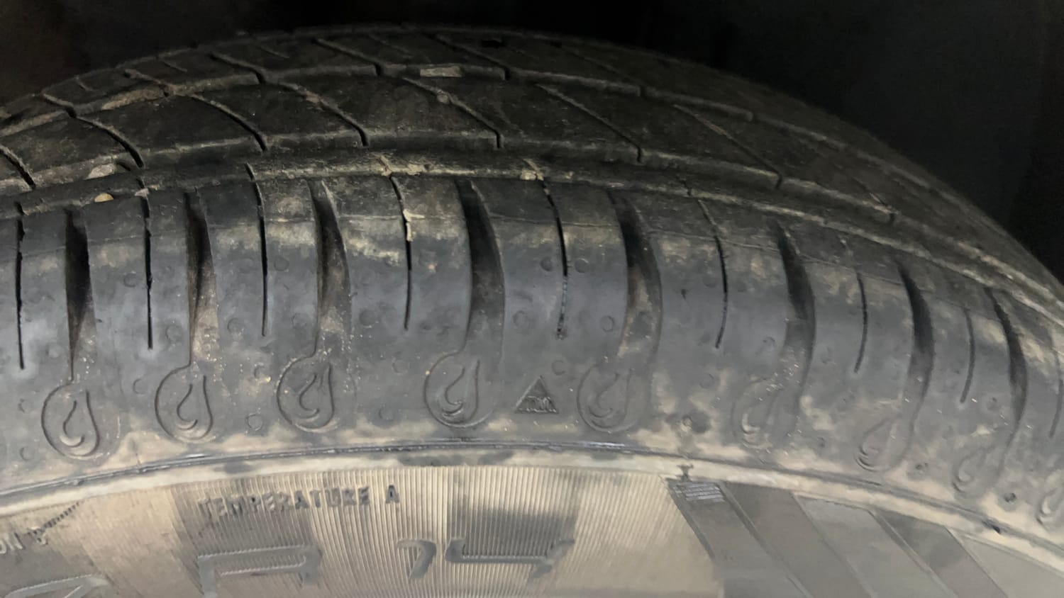 Used 2022 Renault Kwid RXT 1.0 (O) Petrol Manual tyres RIGHT FRONT TYRE TREAD VIEW