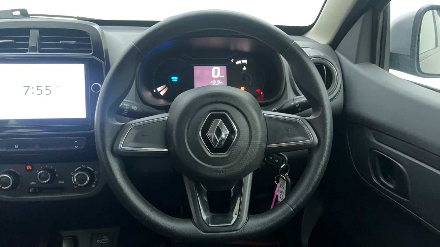 Used 2022 Renault Kwid RXT 1.0 (O) Petrol Manual interior STEERING VIEW