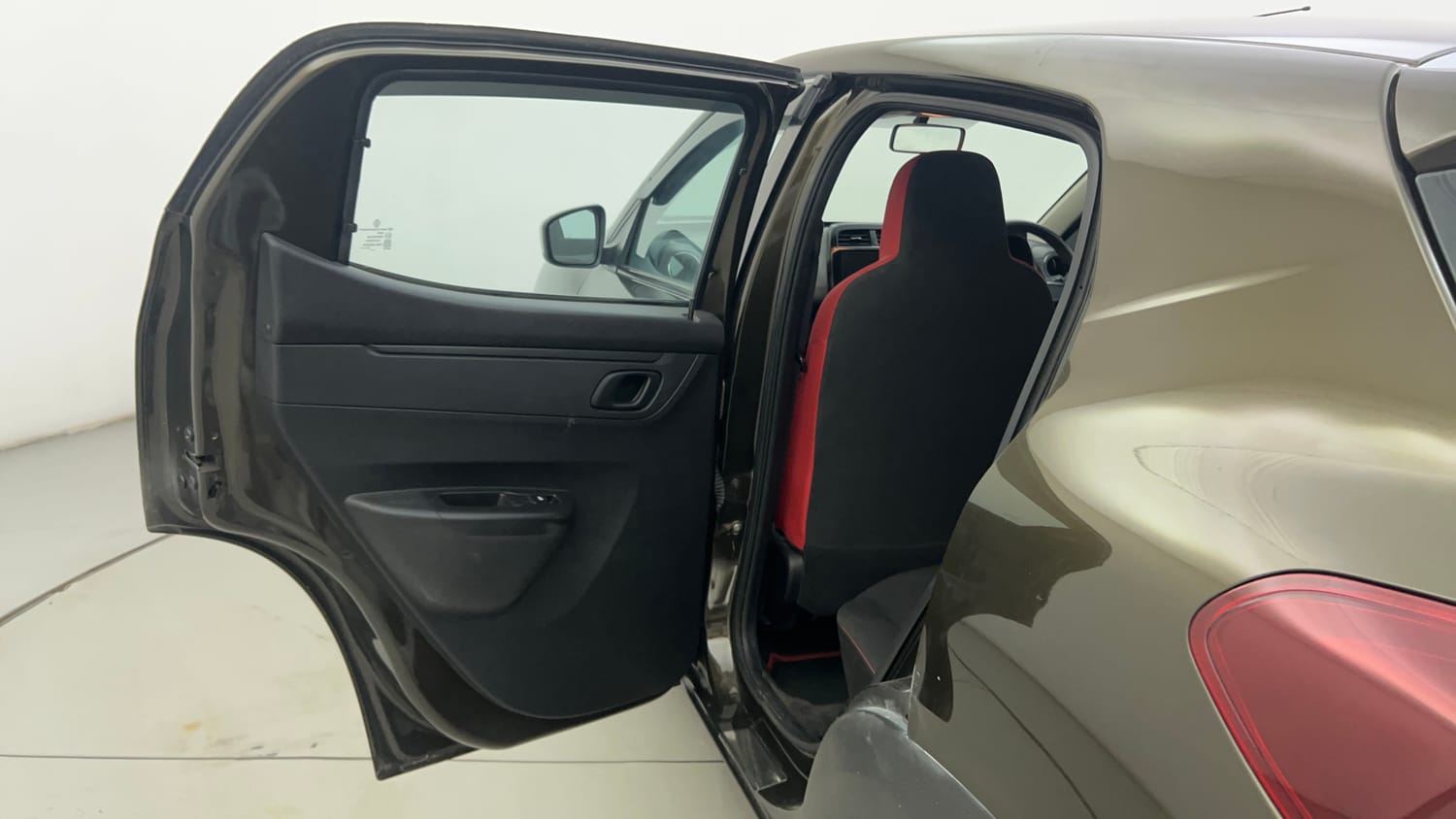 Used 2022 Renault Kwid RXT 1.0 (O) Petrol Manual interior LEFT REAR DOOR OPEN VIEW