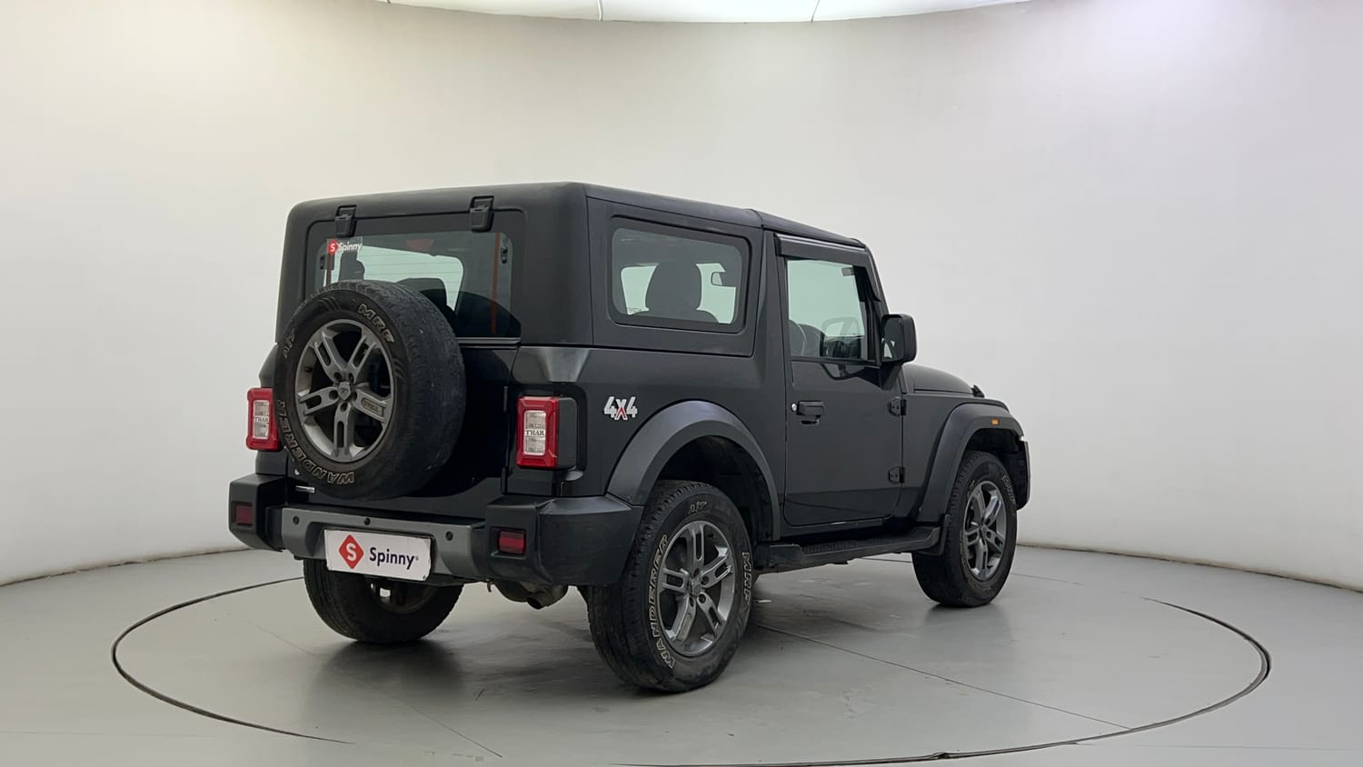 Used 2021 mahindra Thar LX Hard Top Diesel AT 4WD Diesel Automatic exterior RIGHT REAR CORNER VIEW