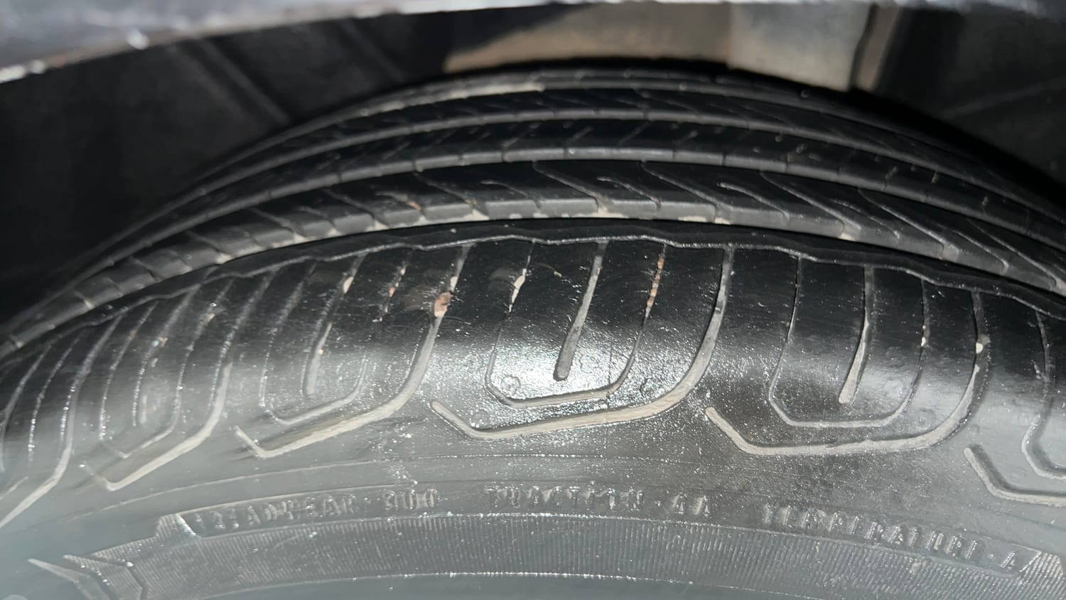 Used 2022 Skoda Octavia Style 2.0 Petrol Automatic tyres LEFT REAR TYRE TREAD VIEW