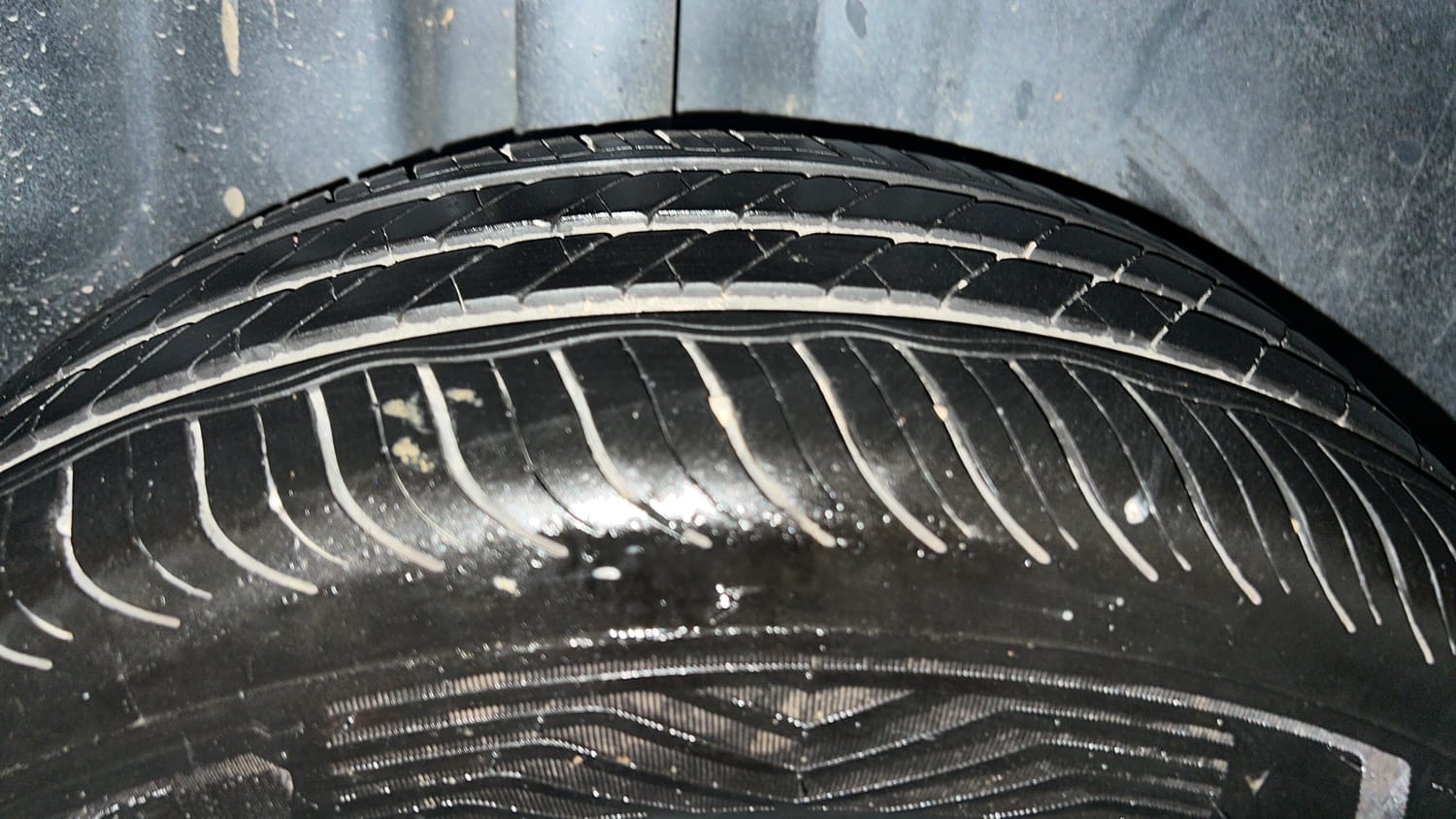Used 2020 Volkswagen Polo Comfortline 1.0L (P) Petrol Manual tyres RIGHT REAR TYRE TREAD VIEW