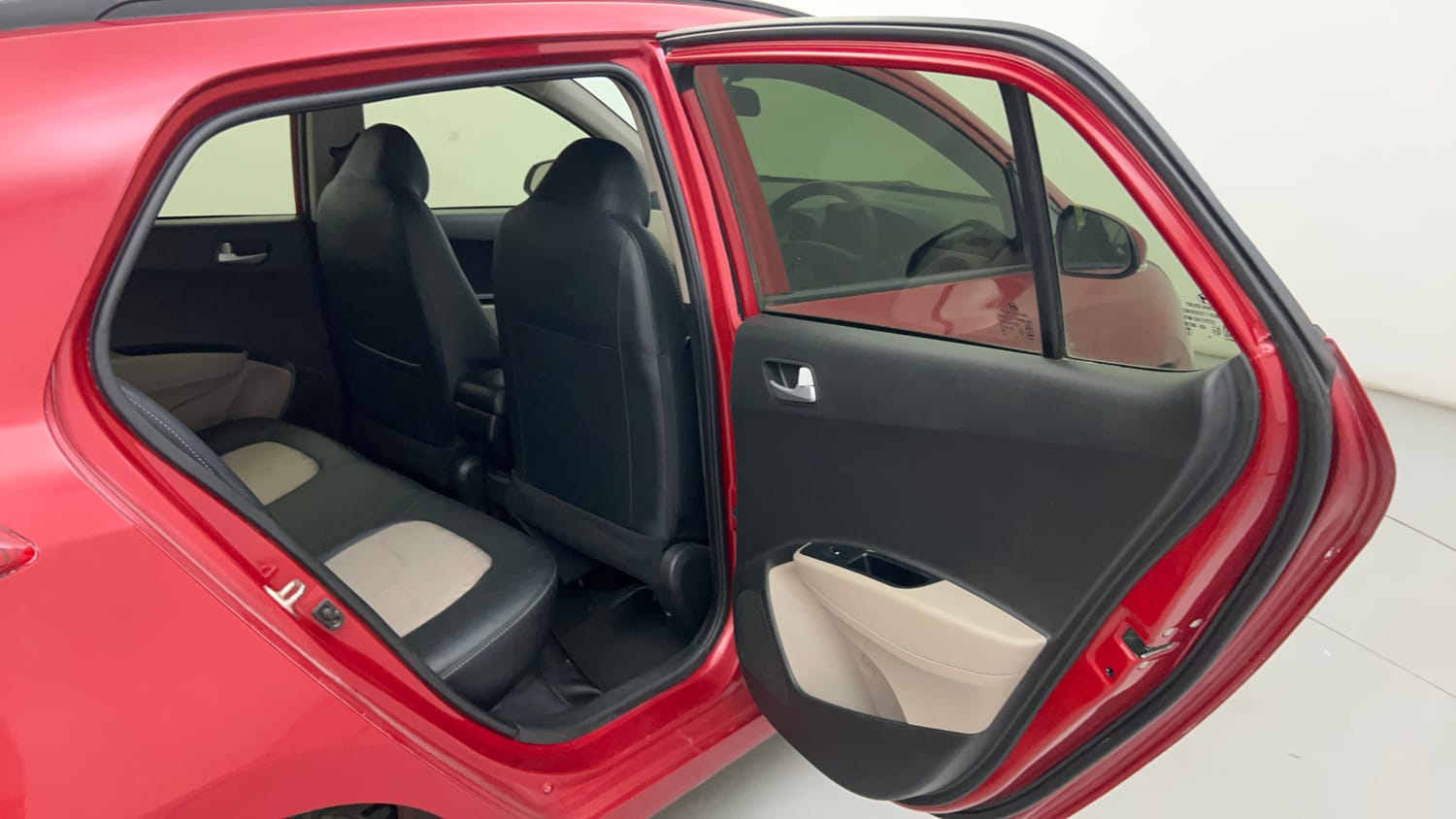 Used 2019 Hyundai Grand i10 Sportz 1.2 Kappa VTVT Petrol Manual interior RIGHT SIDE REAR DOOR CABIN VIEW