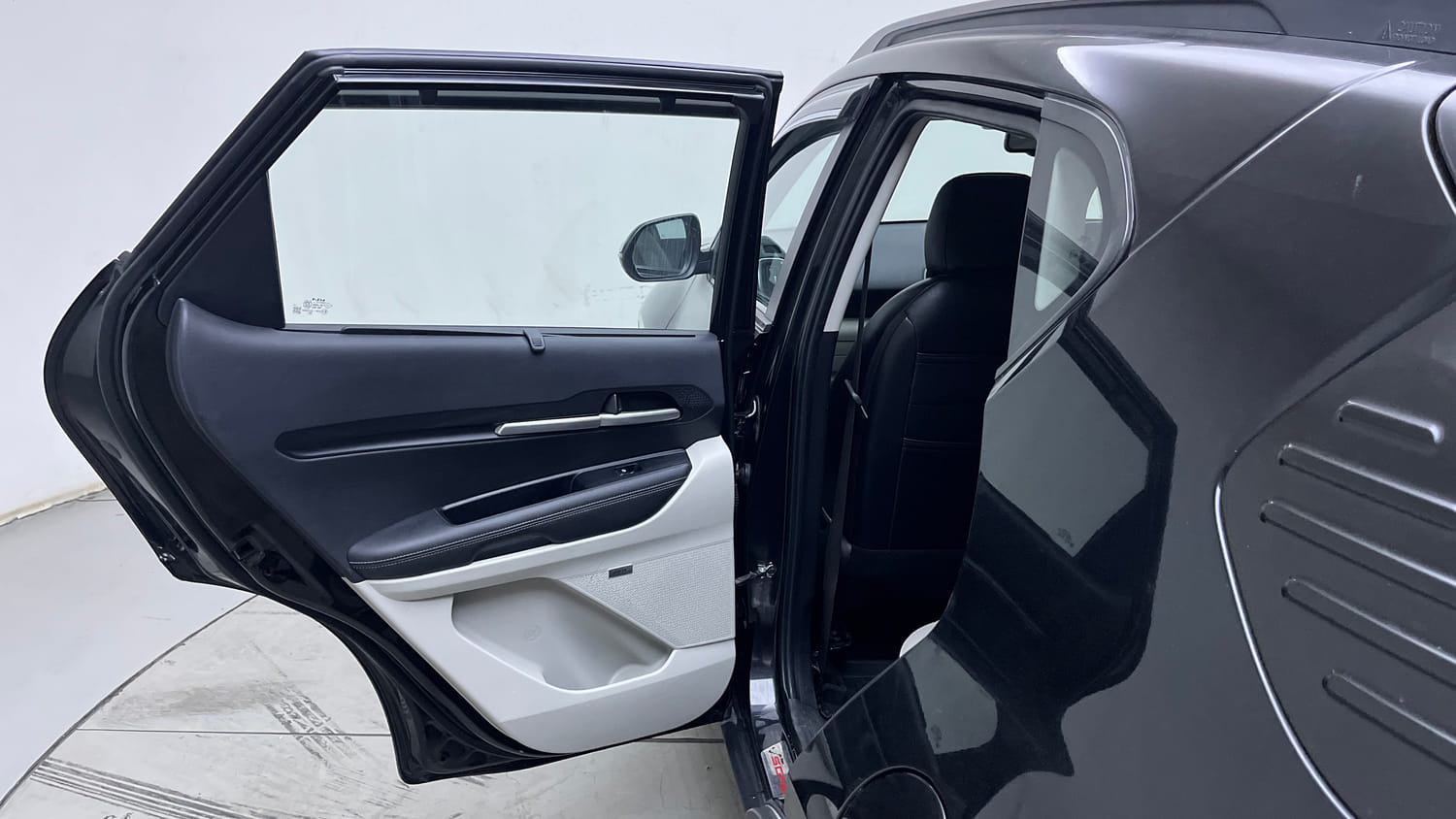Used 2025 Kia Sonet HTX Plus 1.5 Diesel Manual interior LEFT REAR DOOR OPEN VIEW