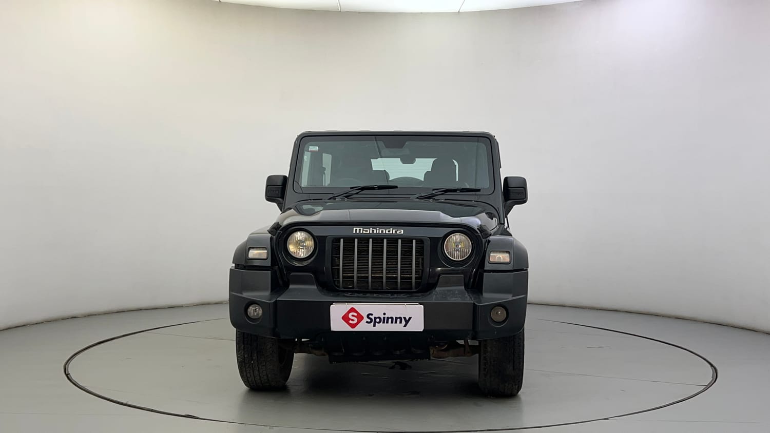 Used 2021 mahindra Thar LX Hard Top Diesel AT 4WD Diesel Automatic exterior FRONT VIEW