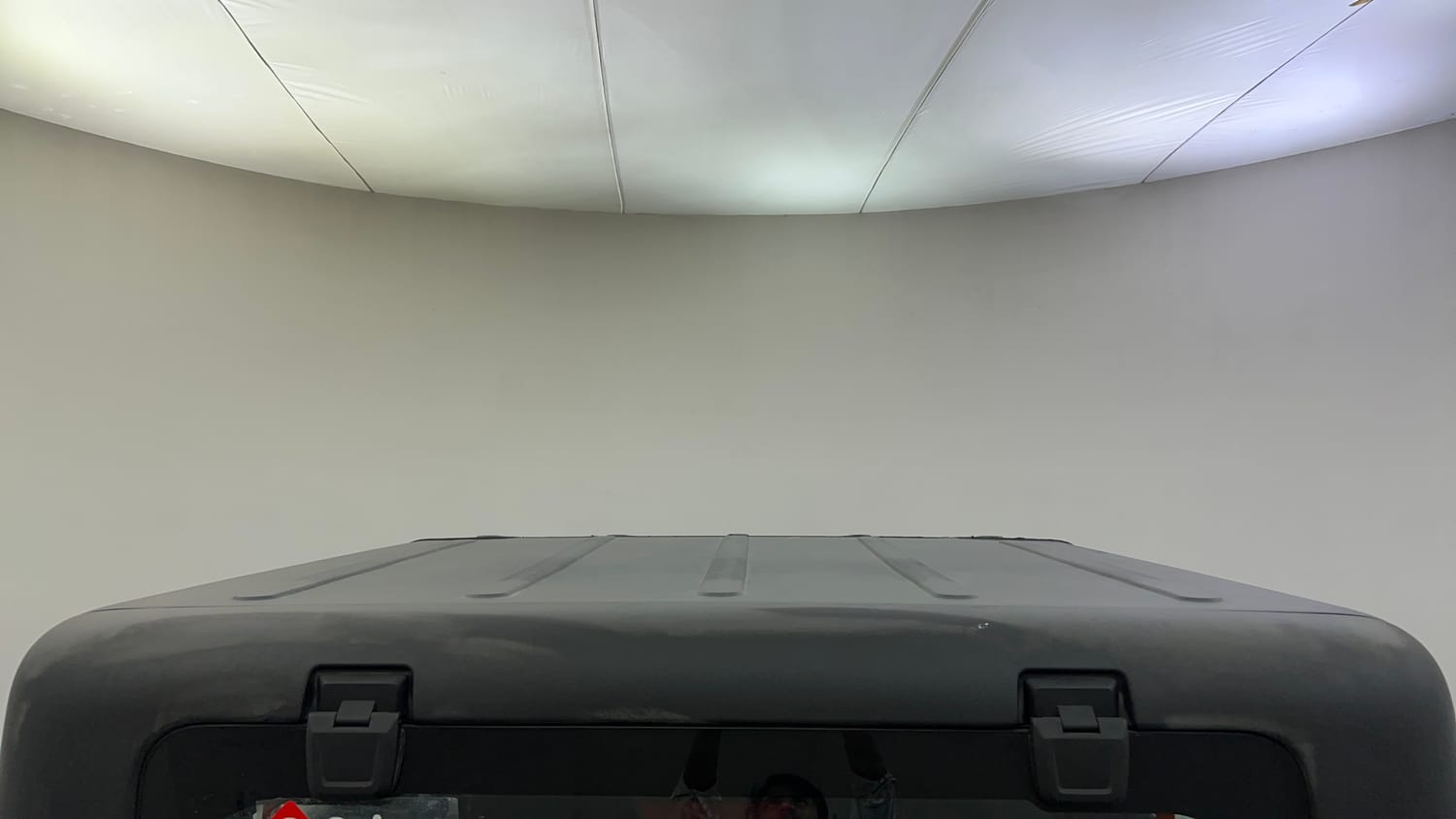 Used 2021 mahindra Thar LX Hard Top Diesel AT 4WD Diesel Automatic exterior EXTERIOR ROOF VIEW