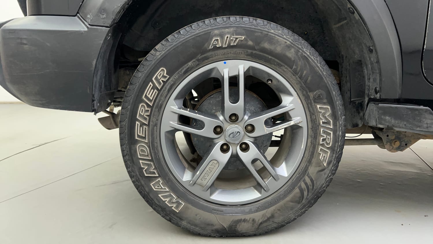 Used 2021 mahindra Thar LX Hard Top Diesel AT 4WD Diesel Automatic tyres RIGHT REAR TYRE RIM VIEW