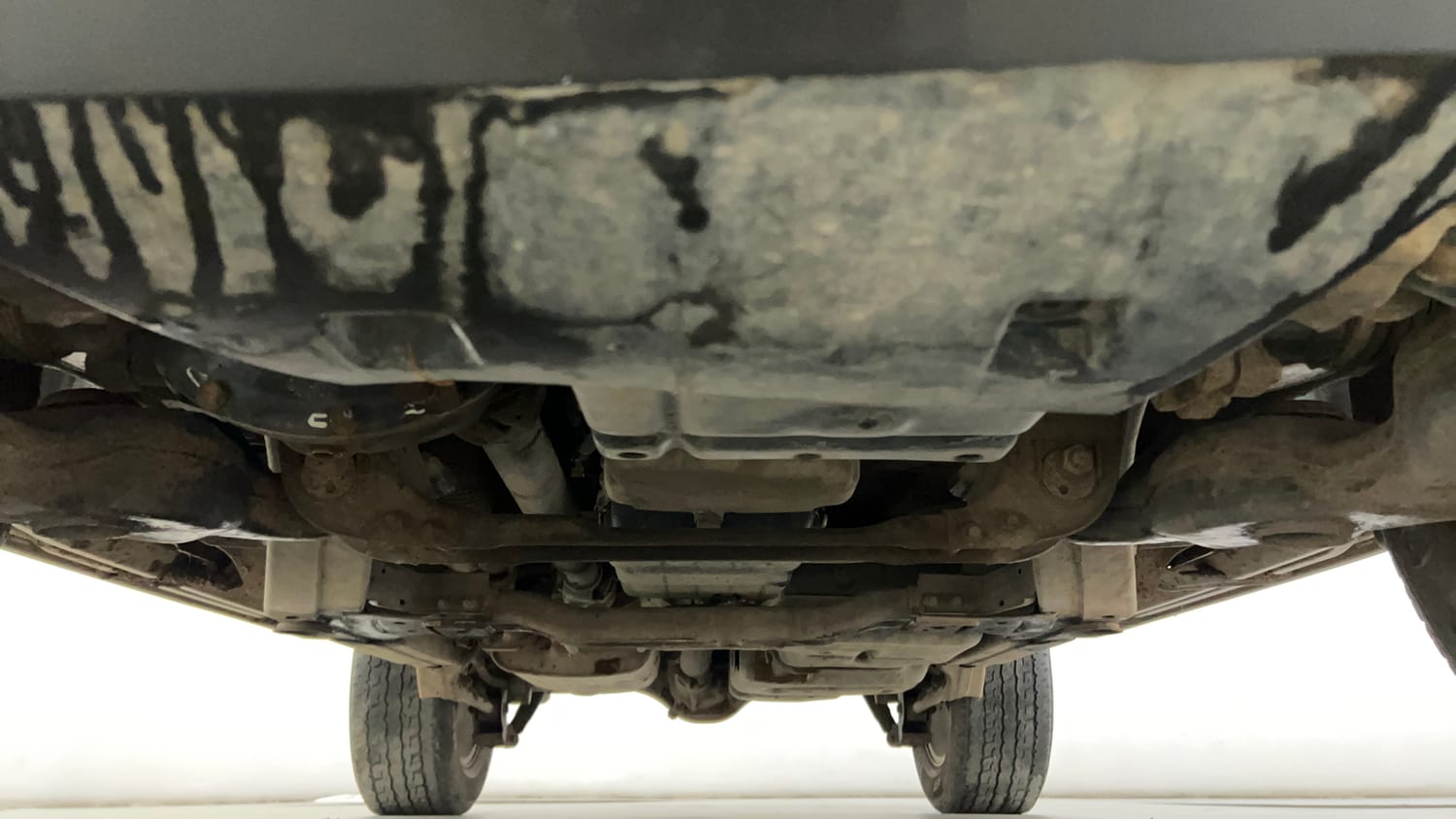 Used 2021 mahindra Thar LX Hard Top Diesel AT 4WD Diesel Automatic extra FRONT LEFT UNDERBODY VIEW