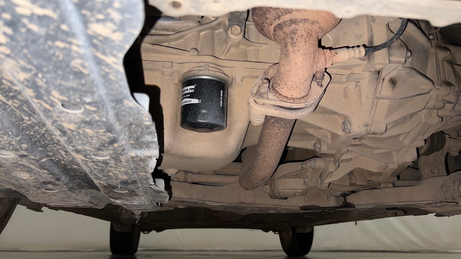 Used 2020 Maruti Suzuki Swift ZXi AMT Petrol Automatic extra FRONT LEFT UNDERBODY VIEW