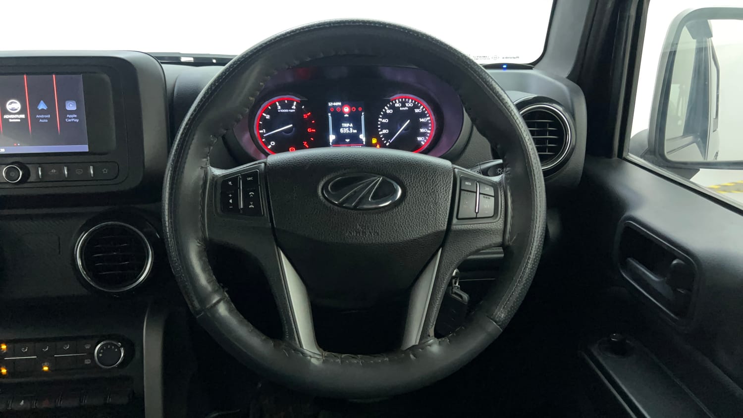 Used 2021 mahindra Thar LX Hard Top Diesel AT 4WD Diesel Automatic interior STEERING VIEW