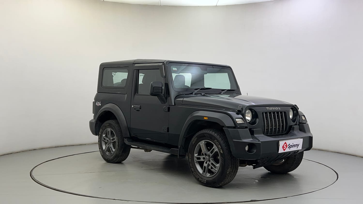 Used 2021 mahindra Thar LX Hard Top Diesel AT 4WD Diesel Automatic exterior RIGHT FRONT CORNER VIEW
