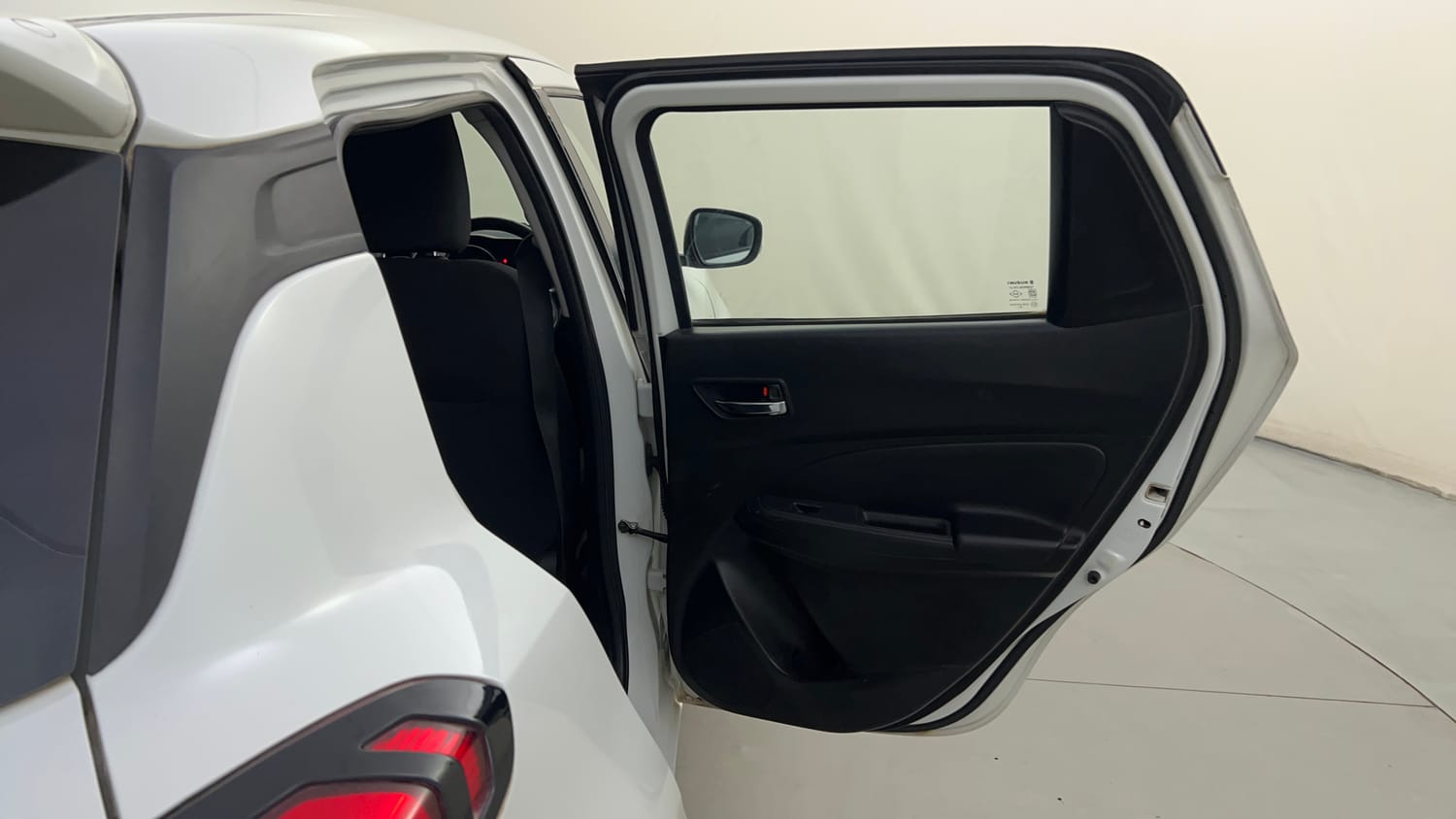 Used 2020 Maruti Suzuki Swift ZXi AMT Petrol Automatic interior RIGHT REAR DOOR OPEN VIEW