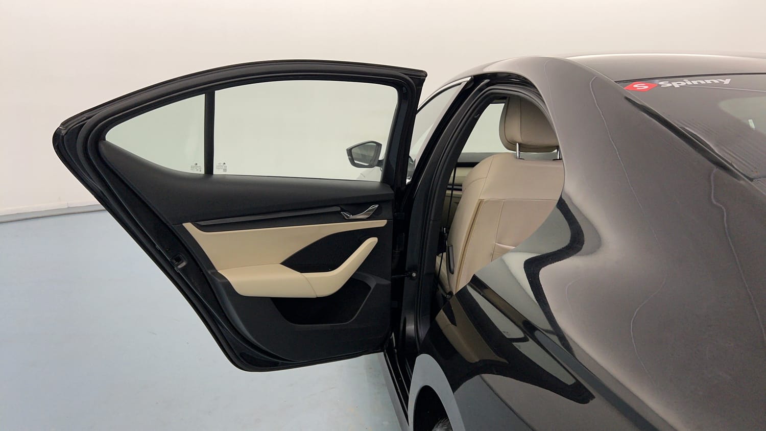 Used 2022 Skoda Octavia Style 2.0 Petrol Automatic interior LEFT REAR DOOR OPEN VIEW