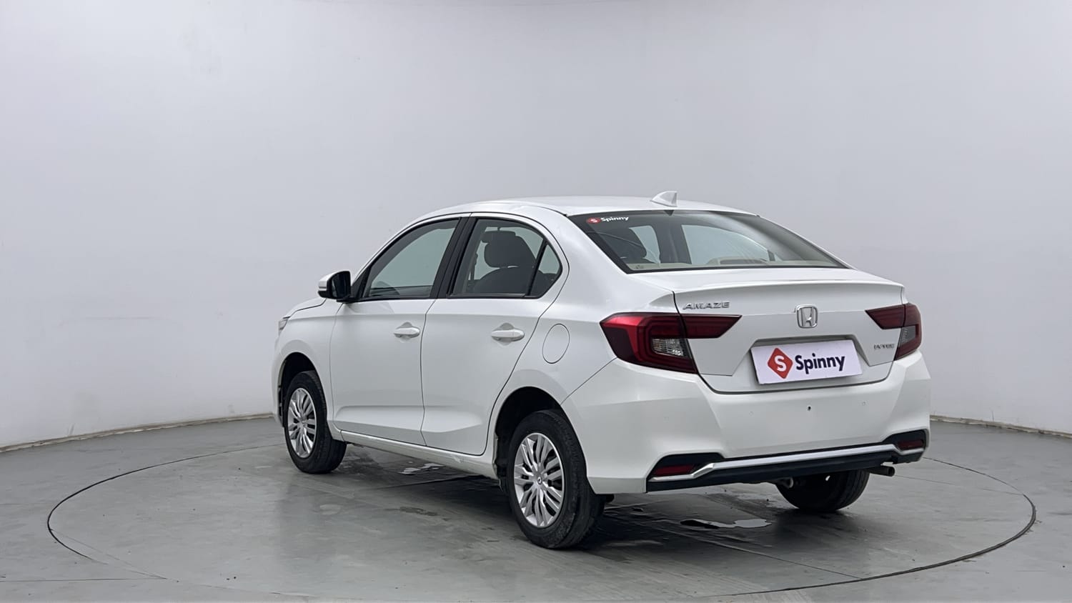 Used 2022 Honda Amaze S MT 1.2 Petrol Petrol Manual exterior LEFT REAR CORNER VIEW